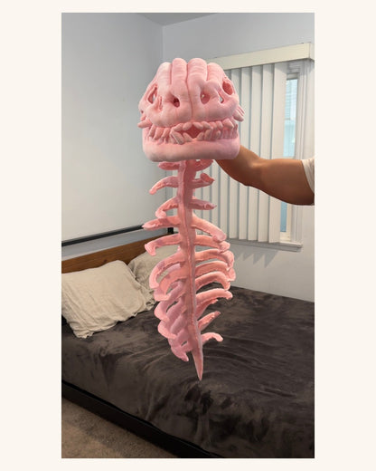 Pink Cozysaurus dino hoodie