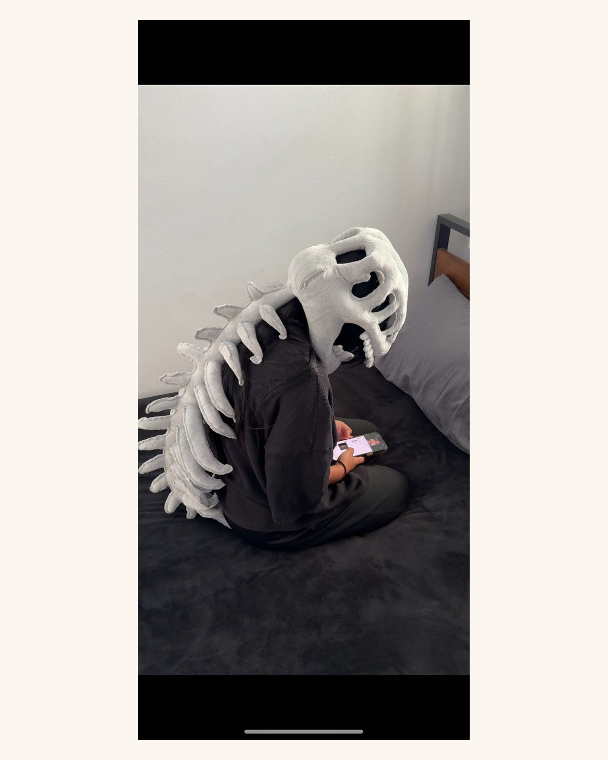 Kid relaxing in Cozysaurus