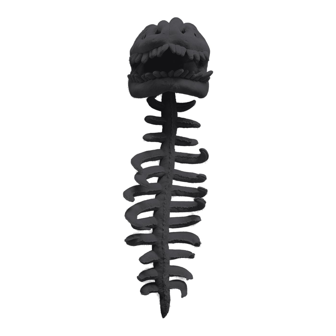 Cozysaurus dino skeleton costume in black