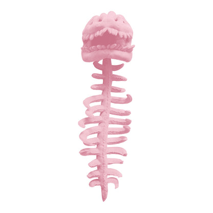 Cozysaurus dino skeleton costume in pink