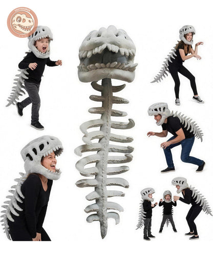 Cozysaurus dino skeleton costume — kids and adults